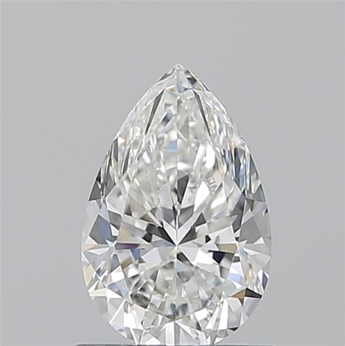 1.01 carat G-VS1 Natūralus Pear Deimantas (1)