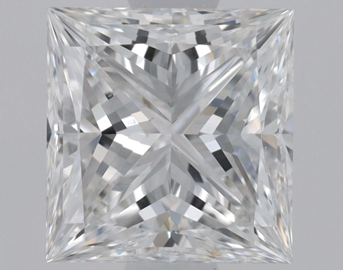 0.86 carat E-SI1 Natūralus Princess Deimantas (1)