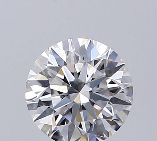 0.42 carat F-VVS1 Excellent cut Natūralus Round Deimantas (1)