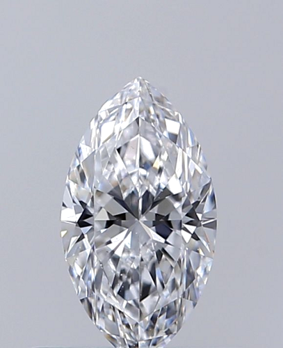 0.5 carat D-VS2 Natūralus Marquise Deimantas (1)