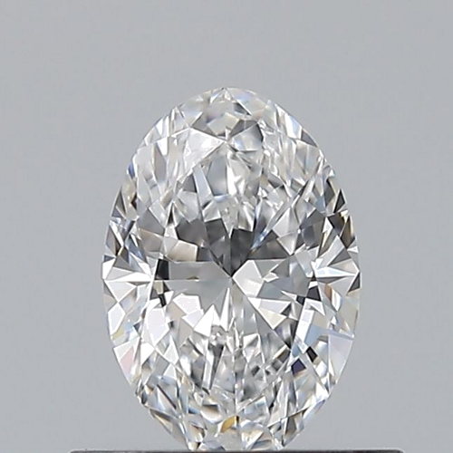 0.5 carat D-VS2 Natūralus Oval Deimantas (1)
