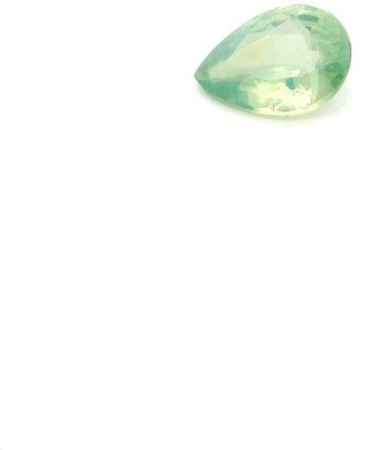 0.4 carat GREEN Pear Alexandrite (1)