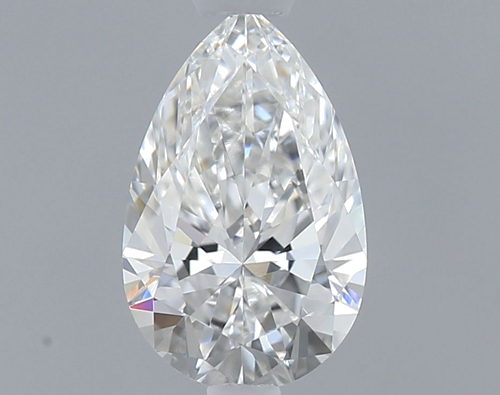 0.5 carat F-VS1 Natūralus Pear Deimantas (1)