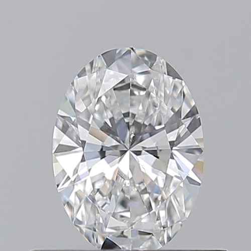 0.5 carat E-VS2 Natūralus Oval Deimantas (1)