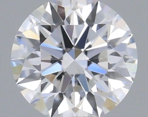 0.18 carat D-VVS2 Excellent cut Natūralus Round Deimantas (1)