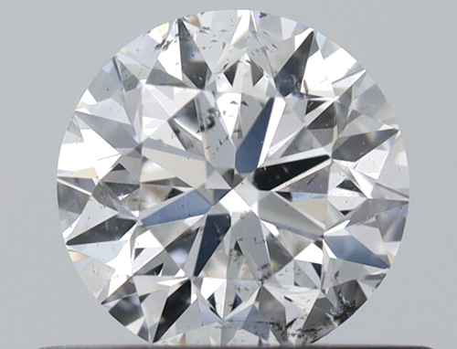 0.5 carat E-SI2 Very Good cut Natūralus Round Deimantas (1)