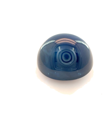 7.01 carat BLUE CABOCHON cut Oval Safyras (1)
