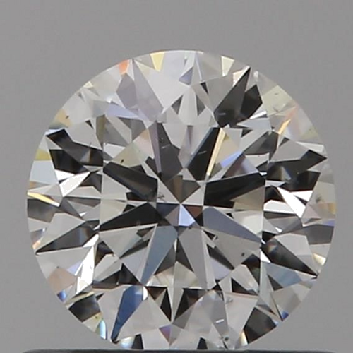 0.57 carat F-SI1 Excellent cut Natūralus Round Deimantas (1)