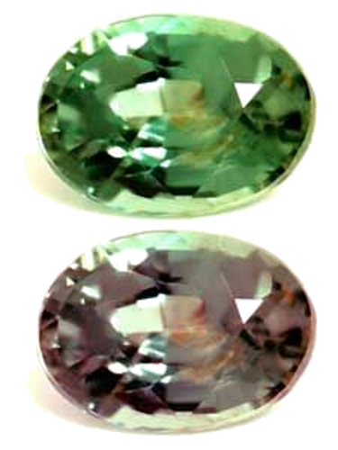 0.43 carat GREEN Oval Alexandrite (1)