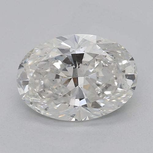 2.01 carat G-SI2 Natūralus Oval Deimantas (1)
