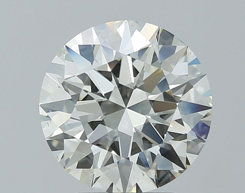 3.02 carat K-VS2 Excellent cut Natūralus Round Deimantas (1)