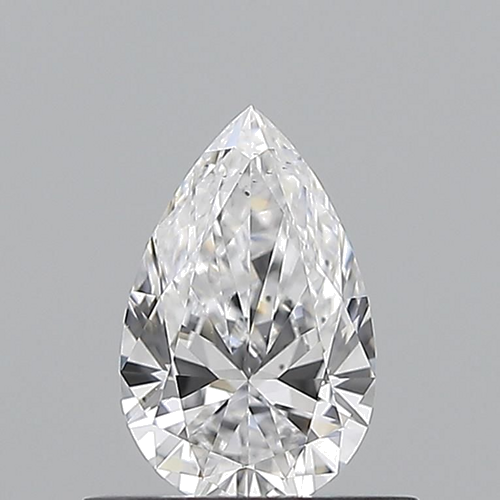 0.51 carat D-SI1 Natūralus Pear Deimantas (1)