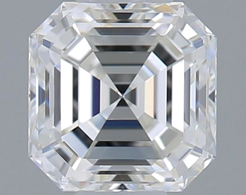 0.31 carat F-VVS1 Natūralus Asscher Deimantas (1)