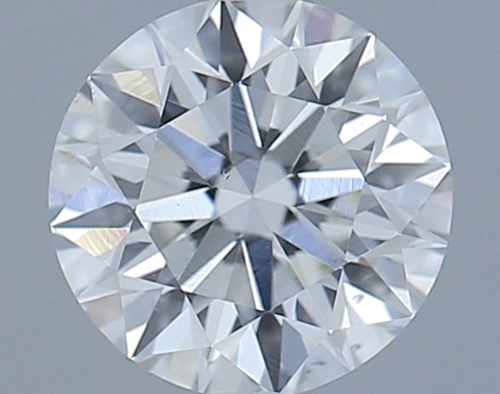 0.53 carat F-VS2 Excellent cut Natūralus Round Deimantas (1)
