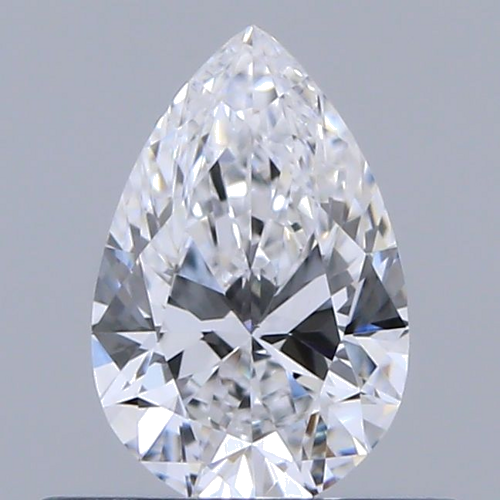 0.41 carat D-VS1 Natūralus Pear Deimantas (1)