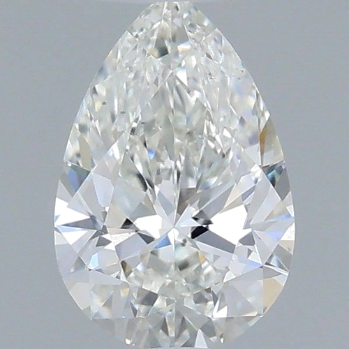 0.4 carat H-SI1 Natūralus Pear Deimantas (1)