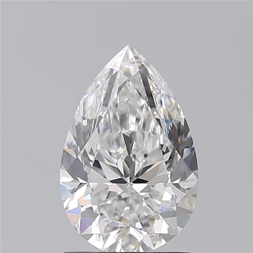 1.51 carat D-VVS1 Natūralus Pear Deimantas (1)