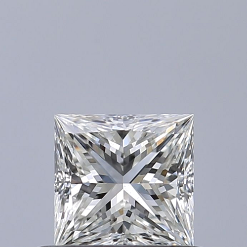 0.5 carat H-VVS2 Natūralus Princess Deimantas (1)