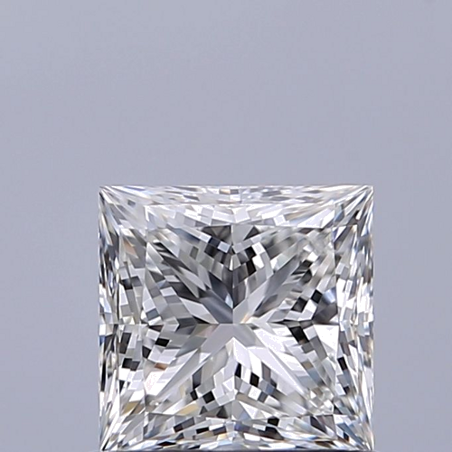 0.73 carat G-VVS2 Natūralus Princess Deimantas (1)