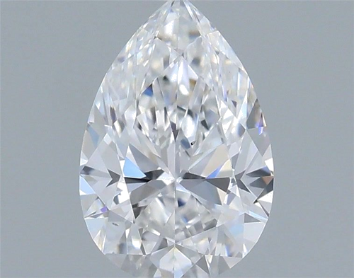 0.52 carat D-VS2 Natūralus Pear Deimantas (1)