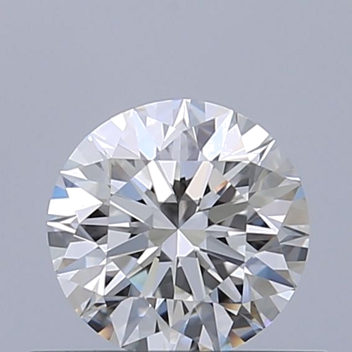 0.5 carat F-VVS2 Excellent cut Natūralus Round Deimantas (1)