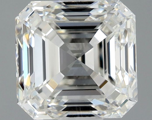 1.0 carat H-VS1 Natūralus Asscher Deimantas (1)