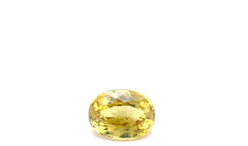1.02 carat YELLOW Oval Chrysoberyl (1)
