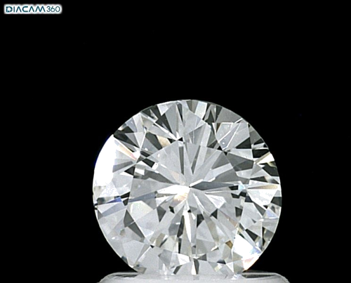 1.01 carat G-VS2 GD cut Natūralus Round Deimantas (1)