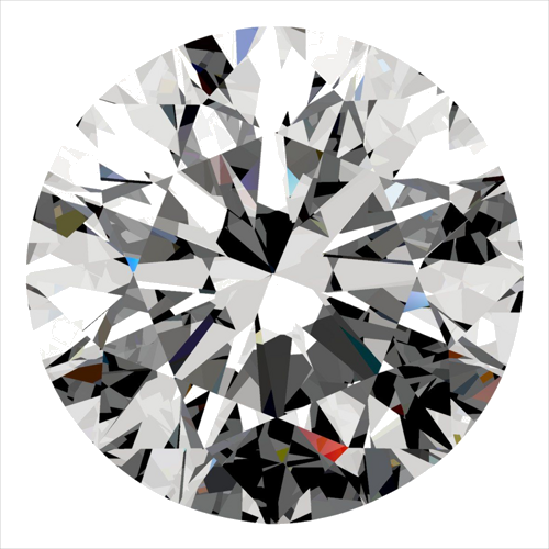 0.3 carat E-VS1 Excellent cut Natūralus Round Deimantas (1)
