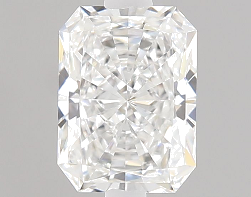 0.5 carat E-VVS1 Natūralus Radiant Deimantas (1)