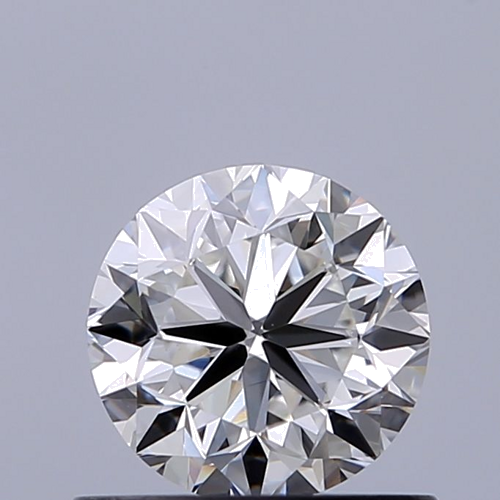 0.7 carat F-VVS2 GD cut Natūralus Round Deimantas (1)