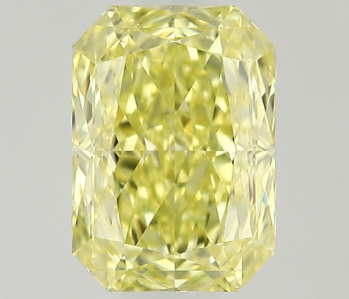 0.55 carat Fancy Intense Yellow-VVS1 Natūralus Radiant Deimantas (1)