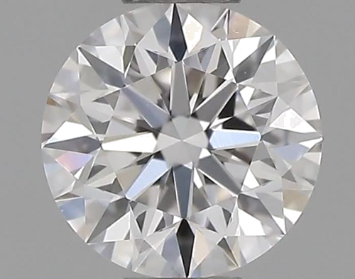 0.38 carat F-VVS1 Excellent cut Natūralus Round Deimantas (1)