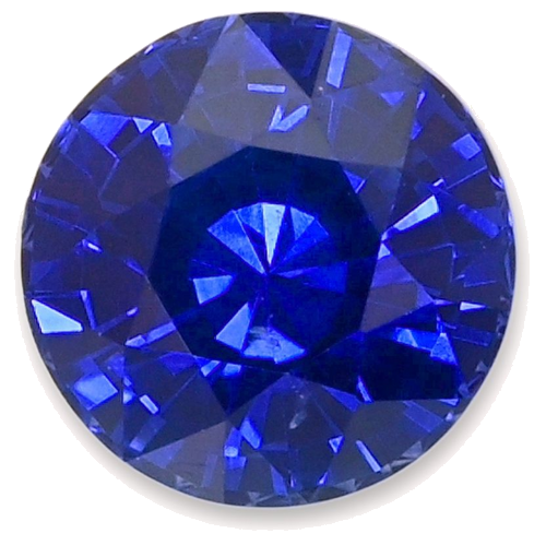 0.64 carat BLUE Round Safyras (1)
