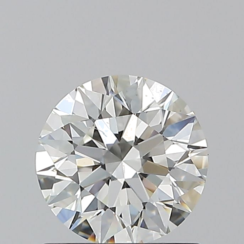 1.01 carat I-SI1 Excellent cut Natūralus Round Deimantas (1)