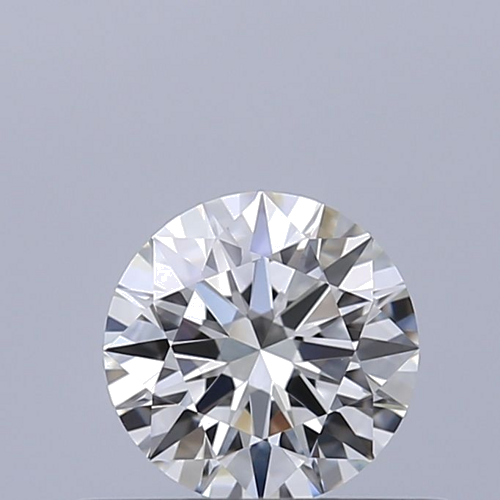 0.44 carat F-VVS2 Excellent cut Natūralus Round Deimantas (1)