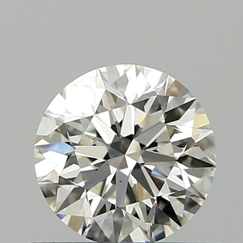 0.61 carat I-SI1 Excellent cut Natūralus Round Deimantas (1)