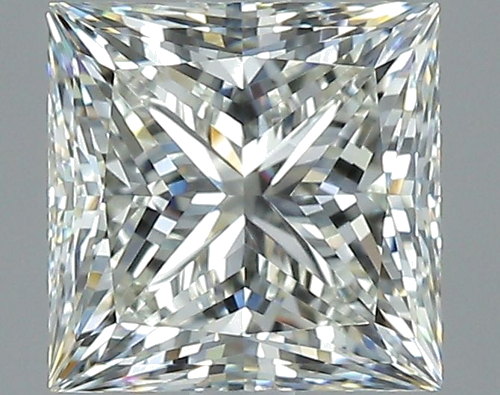 2.51 carat J-VVS1 Natūralus Princess Deimantas (1)