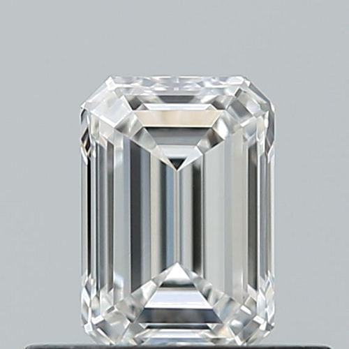 0.5 carat F-VVS1 Natūralus Emerald Deimantas (1)