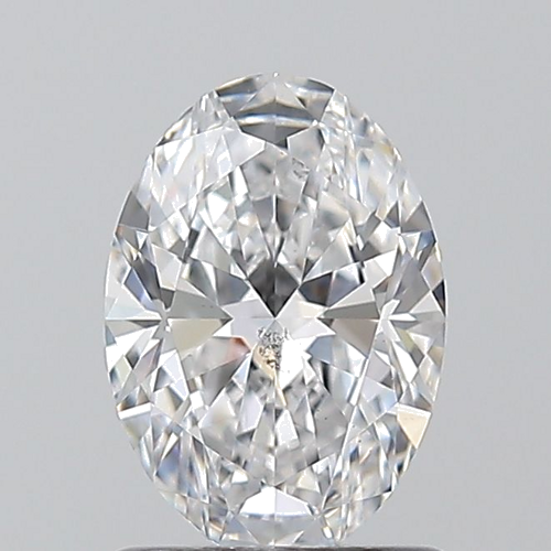 1.01 carat D-SI2 Natūralus Oval Deimantas (1)