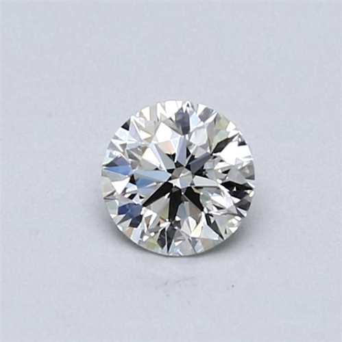 0.39 carat G-VVS2 Excellent cut Natūralus Round Deimantas (1)