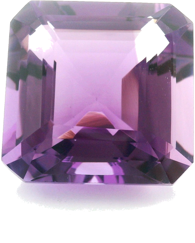 25.16 carat PURPLE STEP cut Octagonal Amethyst (1)