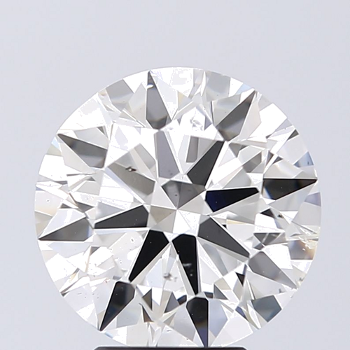 4.01 carat I-SI1 Excellent cut Natūralus Round Deimantas (1)