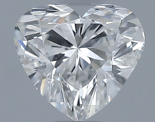 0.52 carat G-SI1 Natūralus Heart Deimantas (1)
