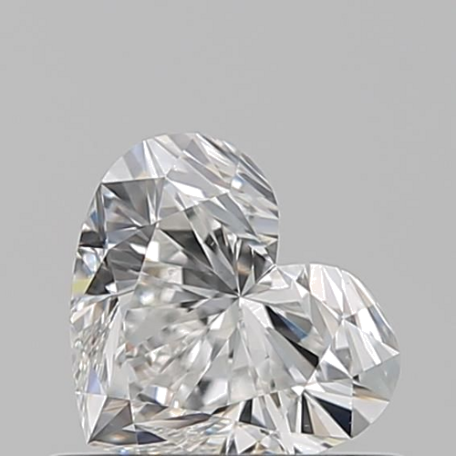 0.6 carat F-VS1 Natūralus Heart Deimantas (1)