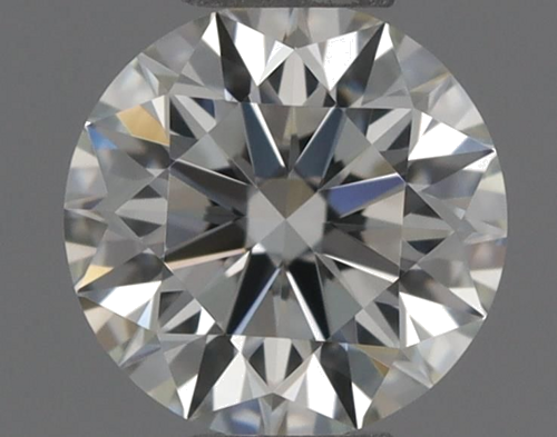 0.3 carat J-VVS2 Very Good cut Natūralus Round Deimantas (1)