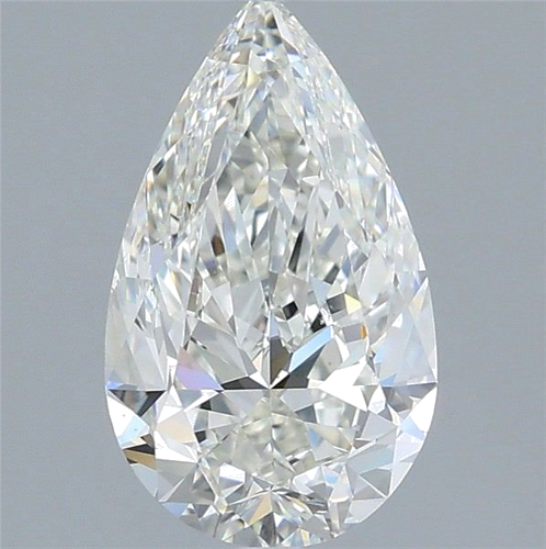 1.79 carat I-SI1 Natūralus Pear Deimantas (1)