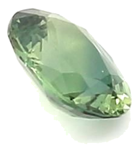 0.36 carat GREEN BRILLIANTSTEP cut Oval Safyras (1)