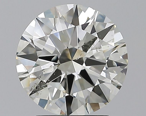 2.5 carat K-SI2 Excellent cut Natūralus Round Deimantas (1)