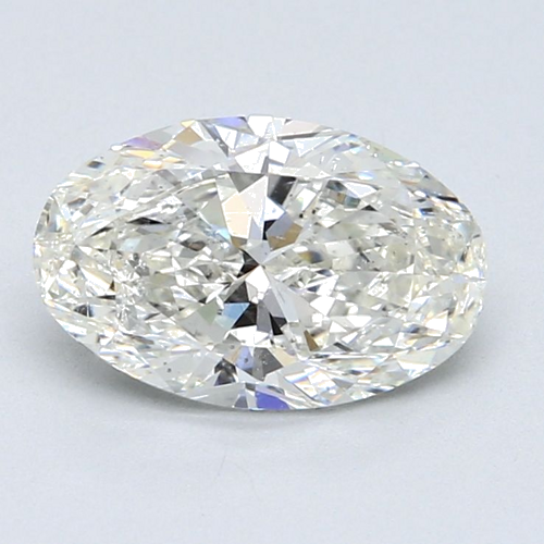 2.01 carat I-SI2 Natūralus Oval Deimantas (1)